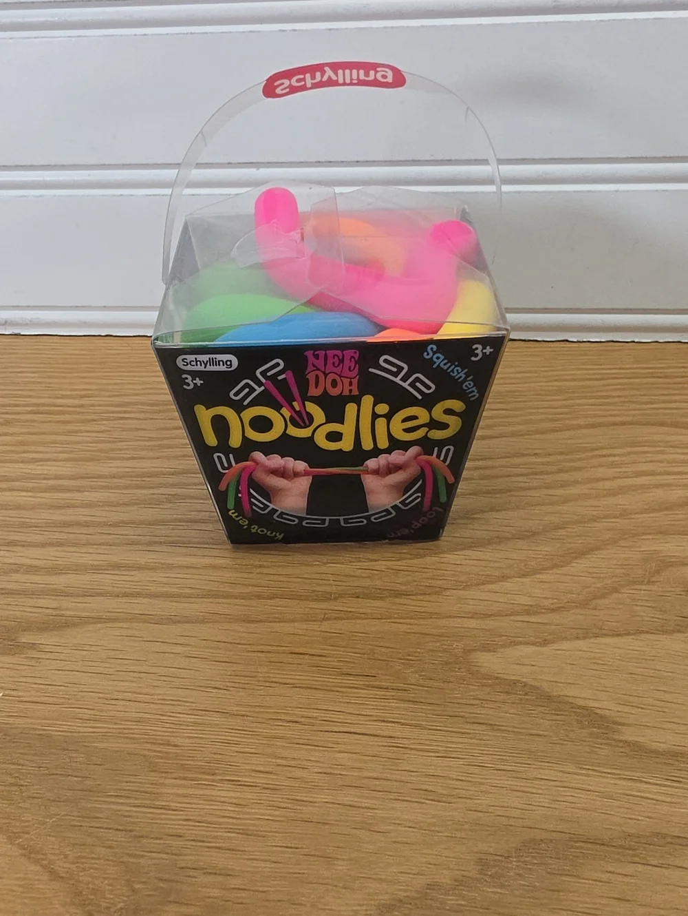 NeeDoh Noodlies Neon Sensory Fidget Toy - Multicolor